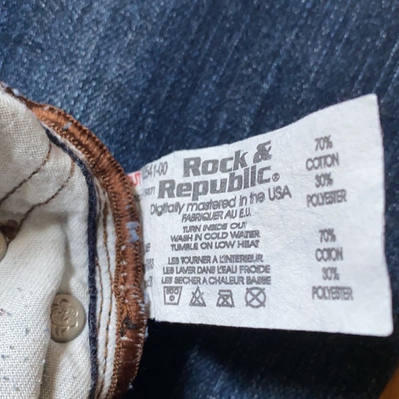 ROCK & REPUBLIC BOYS JEANS KIDS SZ 8 - Picture 9 of 12